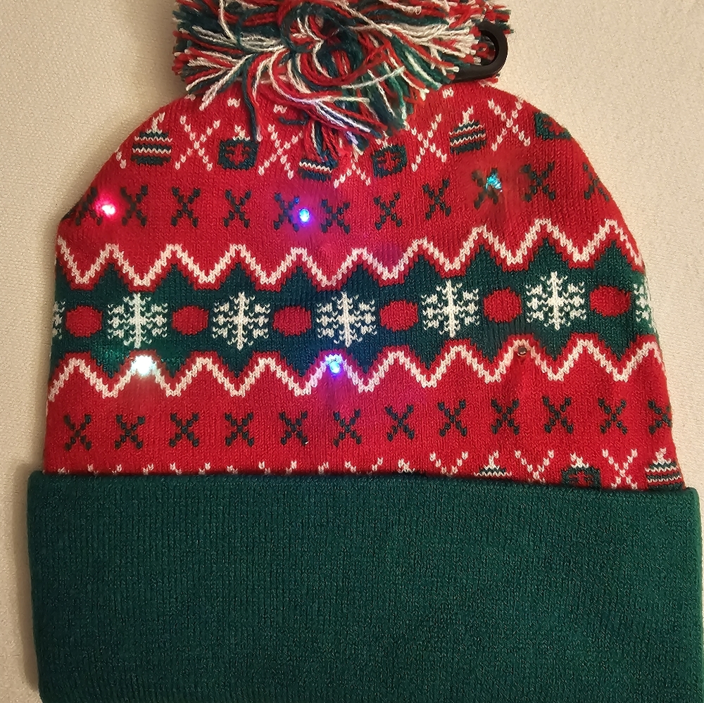 Christmas LED Light-up Beanies